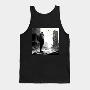 Post apocalyptic Design The last of us style Tank Top